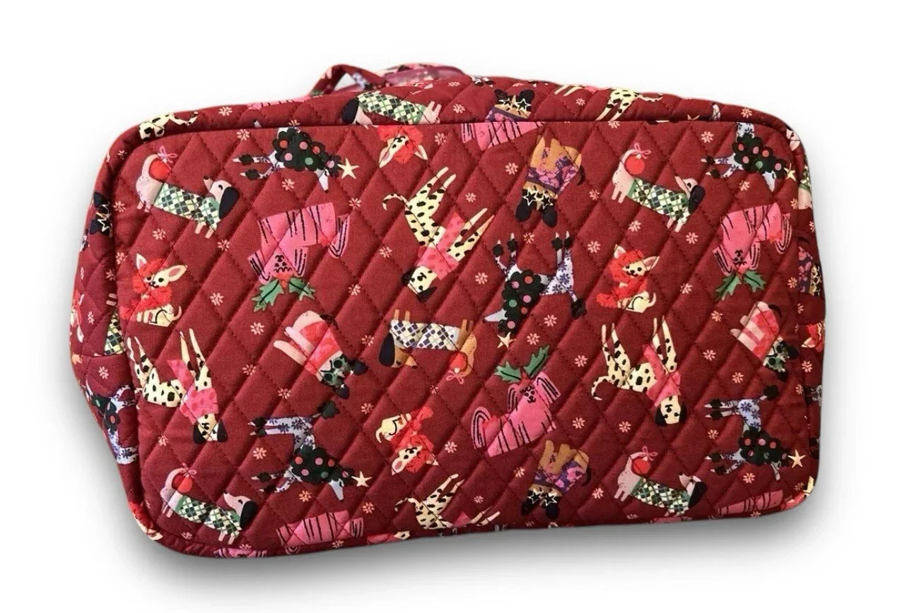 Vera Bradley Essential Grand Tote - Holiday Hounds - Trendiez U ♥