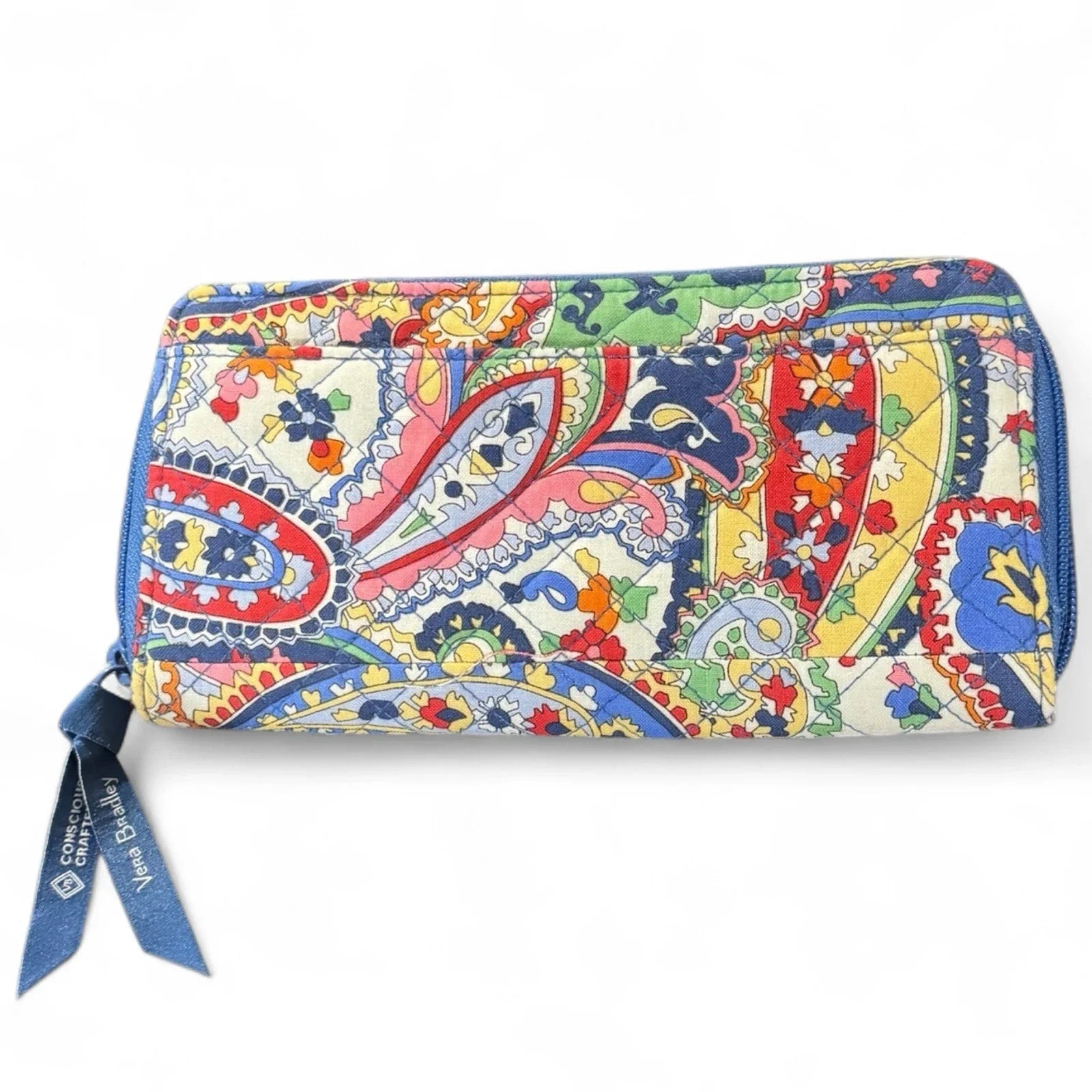 Vera Bradley Jordin Continental Wallet – Quilted Zip Around - Trendiez U ♥