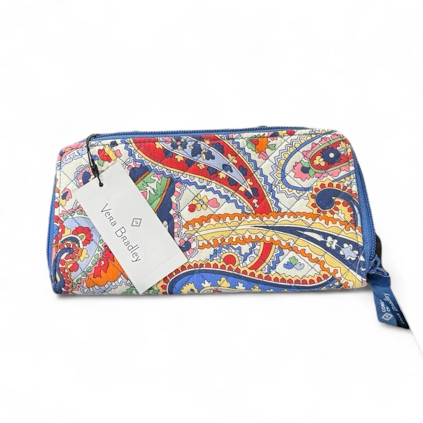 Vera Bradley Jordin Continental Wallet – Quilted Zip Around - Trendiez U ♥