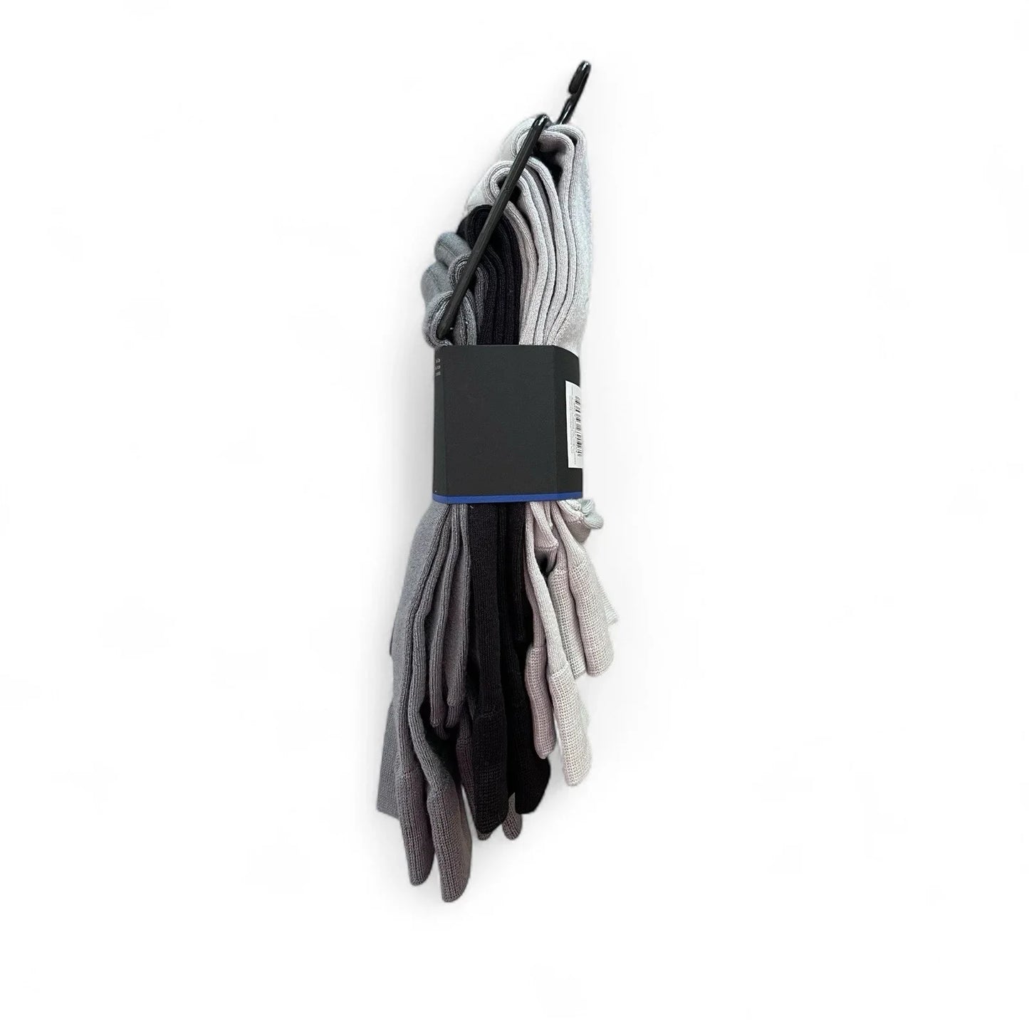 Vince Camuto Men’s Crew Socks Black/Gray 5-pair Size 6-12 Soft Elegant - Trendiez U ♥