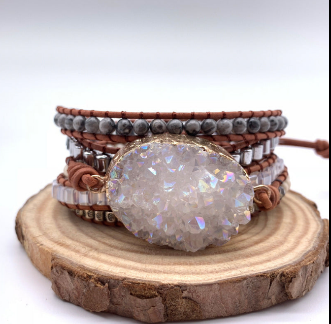 Aurora crystal Bohemian Bracelet