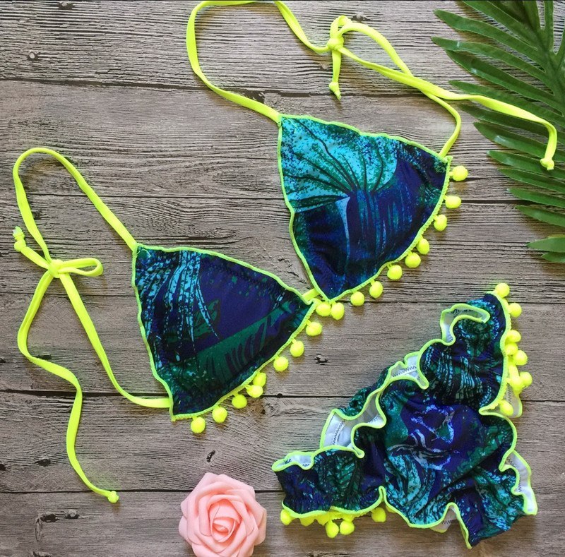 Verde Bikini Set