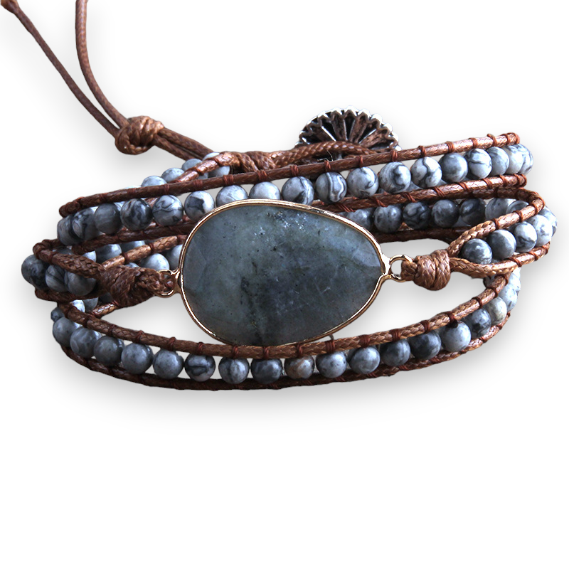 Ethereal Earthstone Harmony Handmade Bracelets