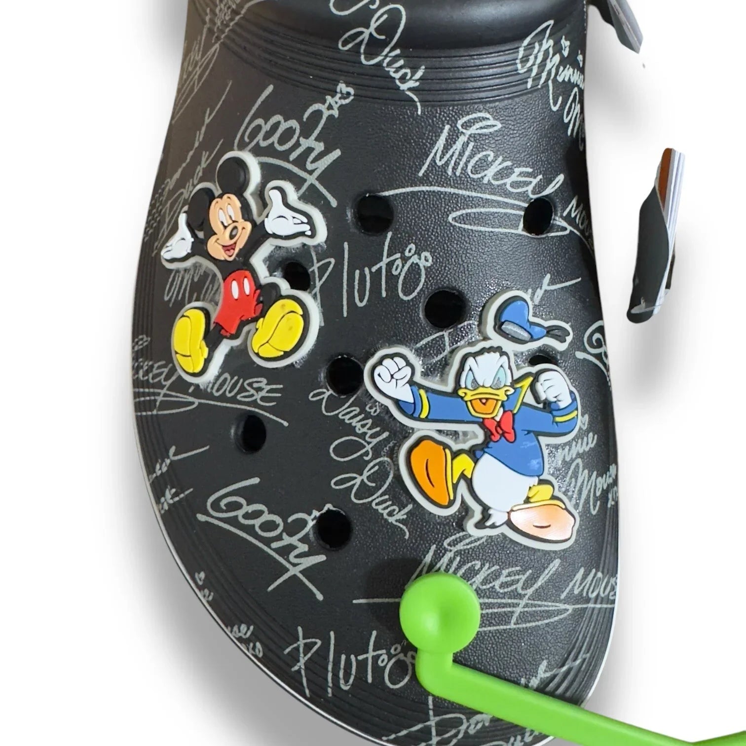2024 Disney Parks Character Autographs Mickey Donald Adult CROCS M 6 W 8 - Trendiez U ♥ 