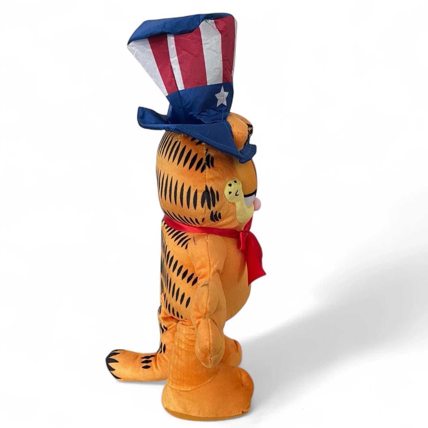 2025 Patriotic 🇺🇸 GARFIELD Animated Summer Shuffle 12" Plush MUSIC & MOVES NWT - Trendiez U ♥ 