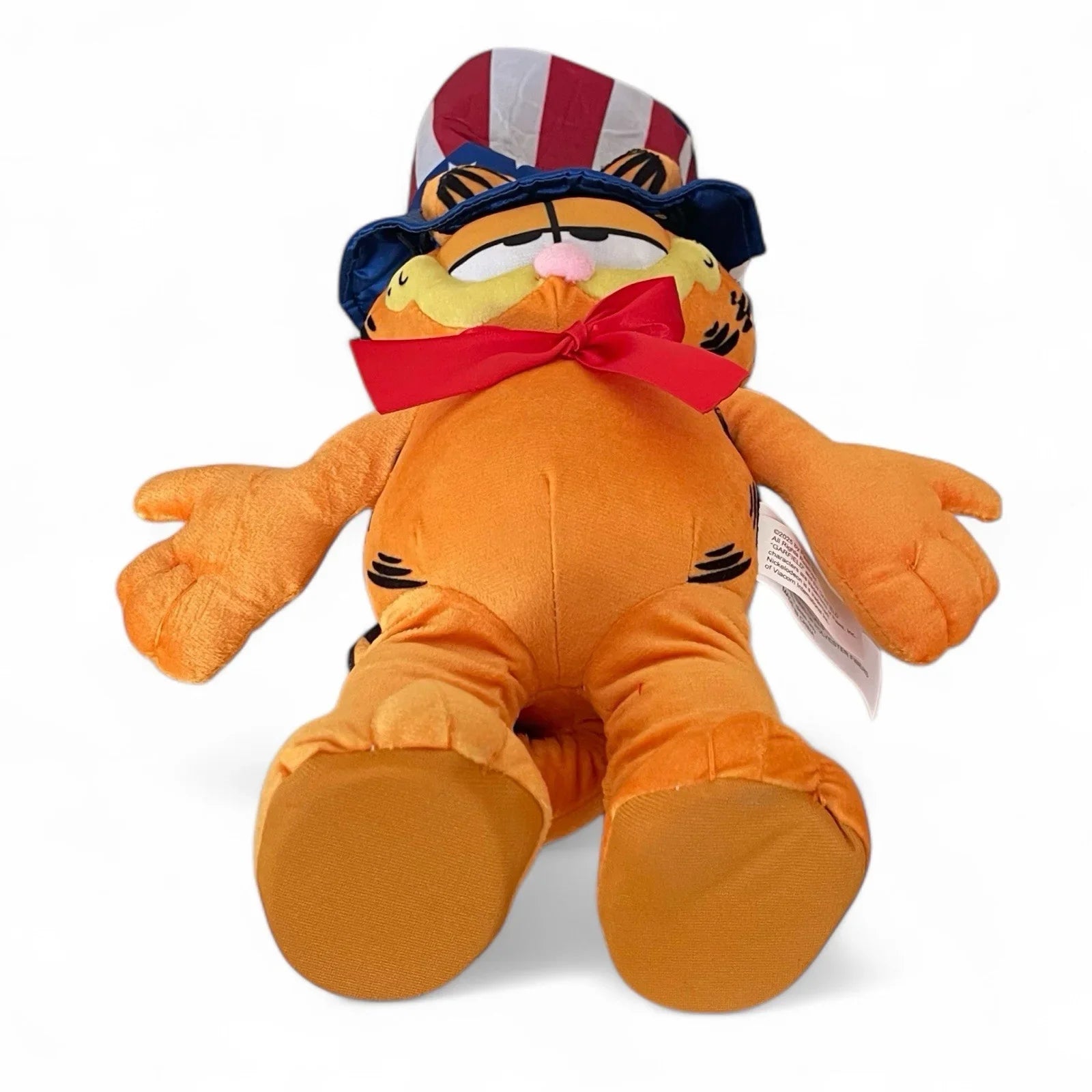 2025 Patriotic 🇺🇸 GARFIELD Animated Summer Shuffle 12" Plush MUSIC & MOVES NWT - Trendiez U ♥ 