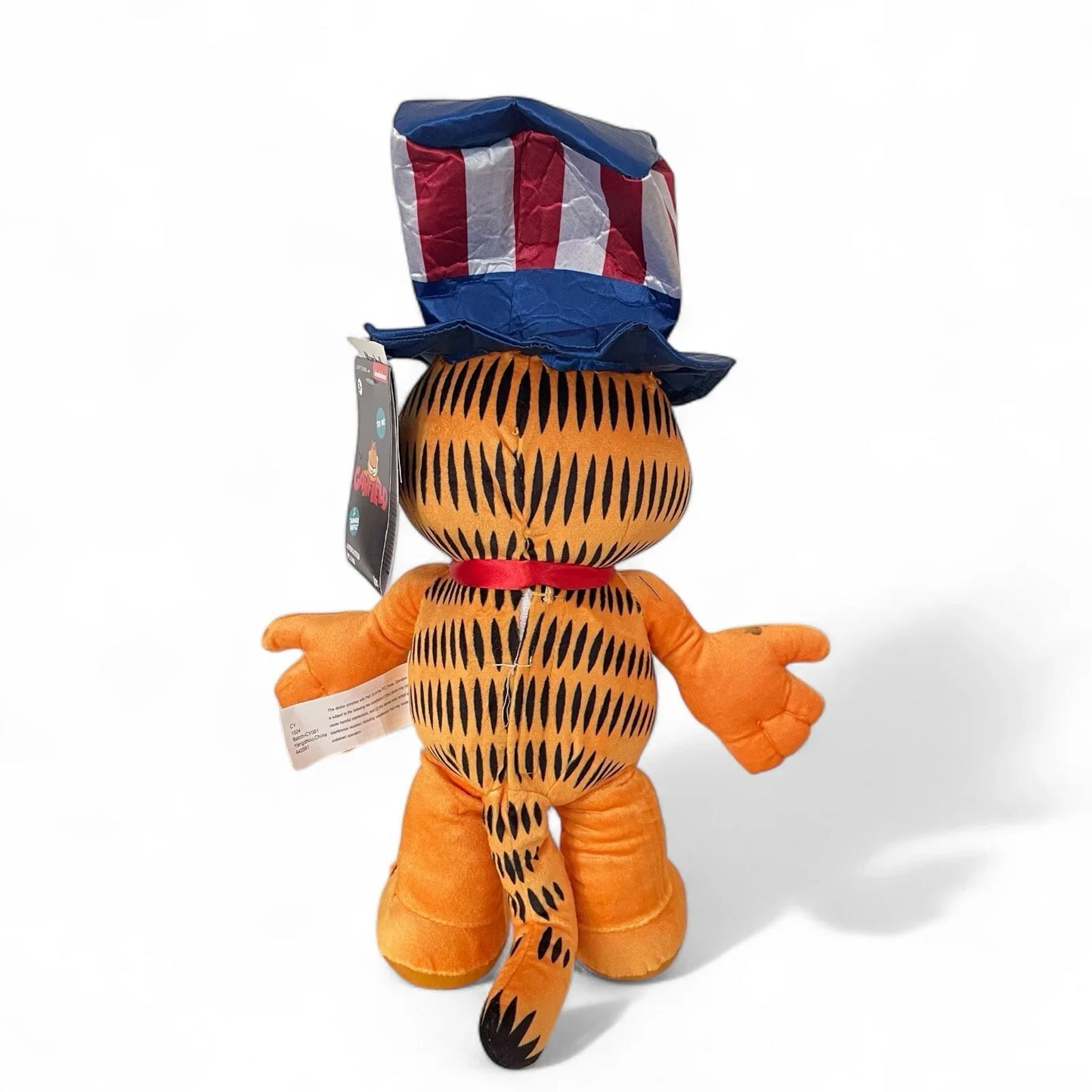 2025 Patriotic 🇺🇸 GARFIELD Animated Summer Shuffle 12" Plush MUSIC & MOVES NWT - Trendiez U ♥ 