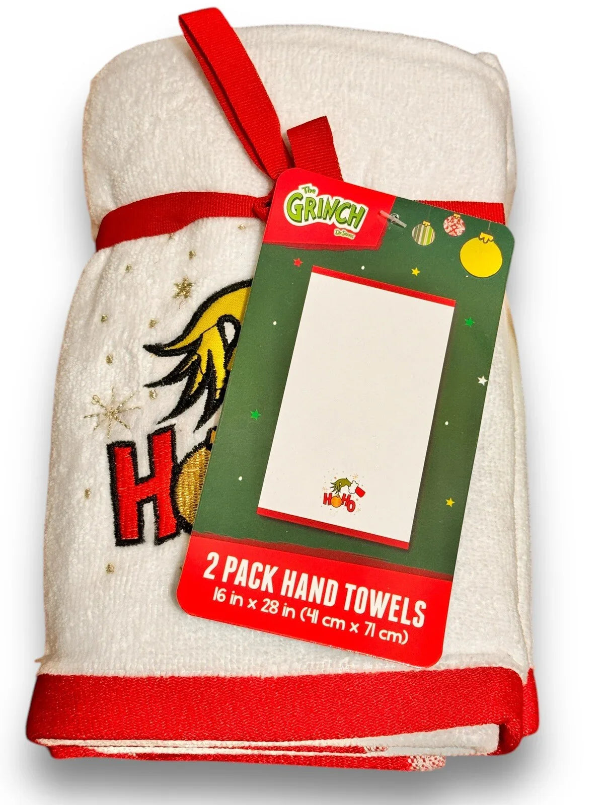 3pc SET Grinch Christmas Bathroom Soap Dispenser & Hand Towel - Trendiez U ♥ 