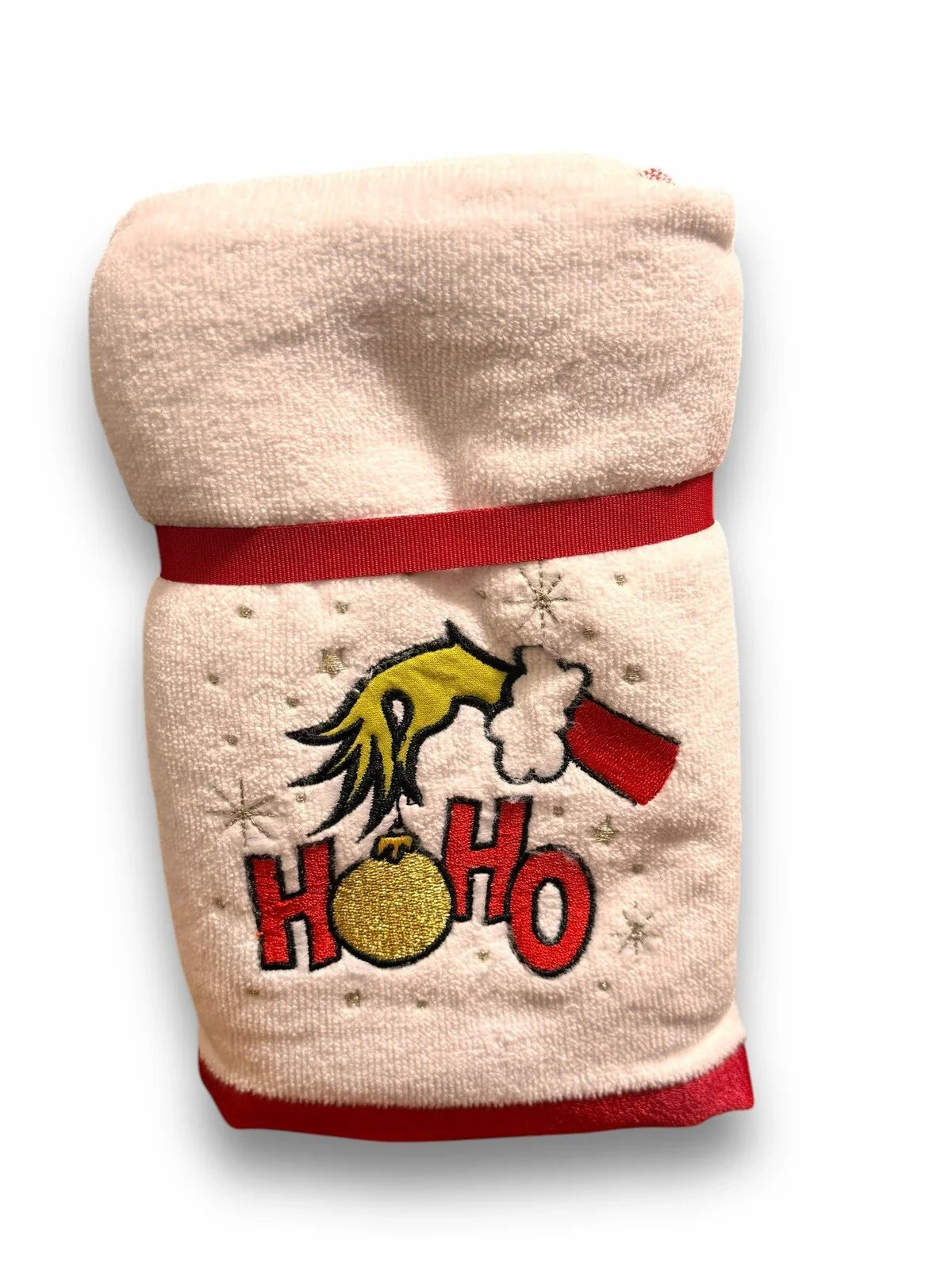 3pc SET Grinch Christmas Bathroom Soap Dispenser & Hand Towel - Trendiez U ♥ 