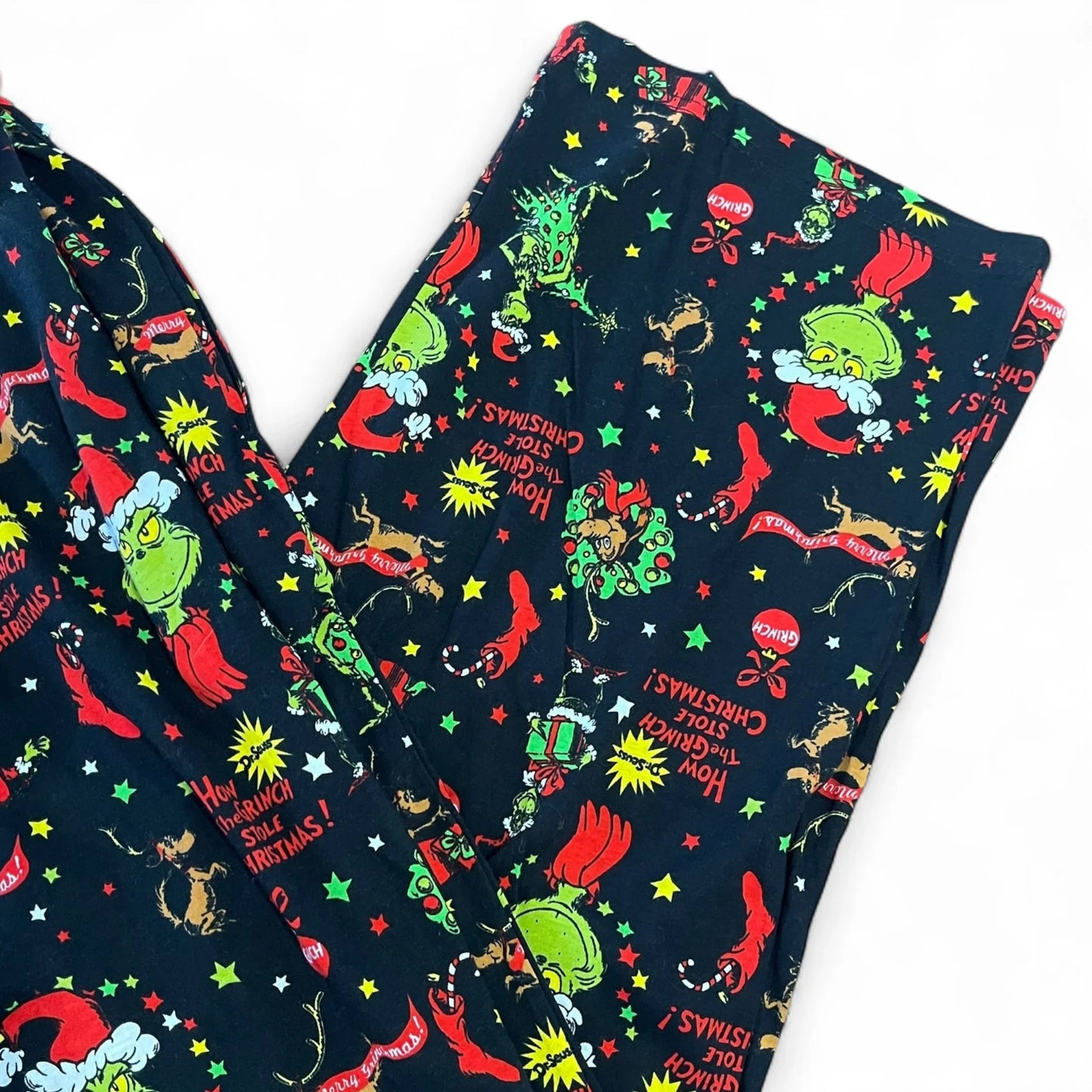 The Grinch Men’s Christmas Pajama Pants – 100% Cotton XL