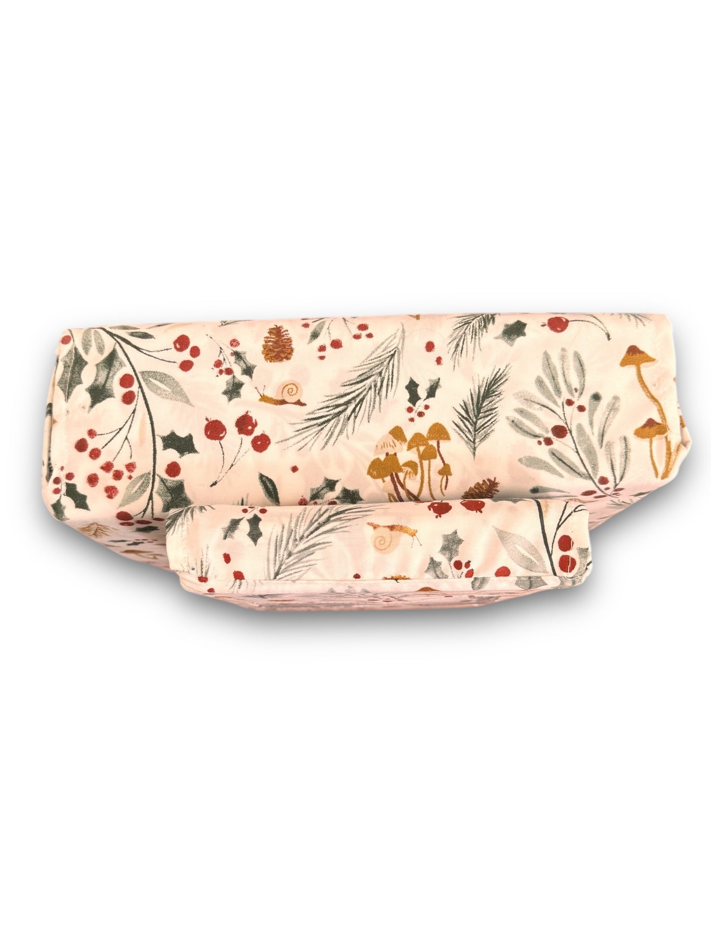 Shabby Chic Rachel Ashwell Christmas Boho Mushroom Holly Queen Sheet Pillow Set