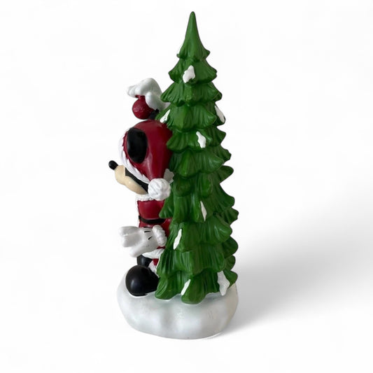 DISNEY Mickey Mouse Statue Christmas Tree Resin Figurine Figure Decor New 13”