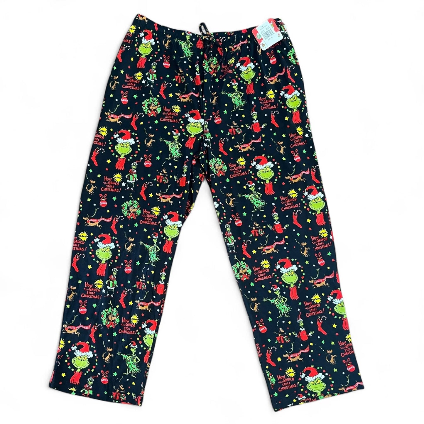 The Grinch Men’s Christmas Pajama Pants – 100% Cotton XL