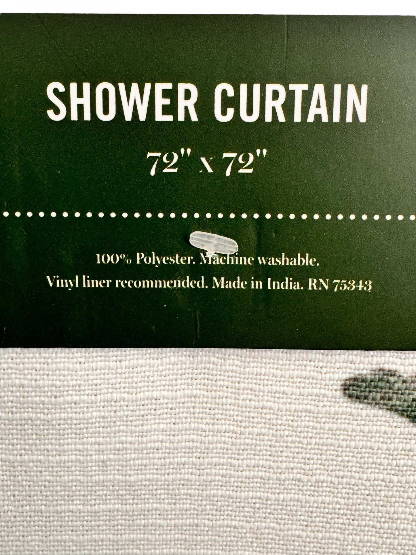 Martha Stewart Christmas Shower Curtain