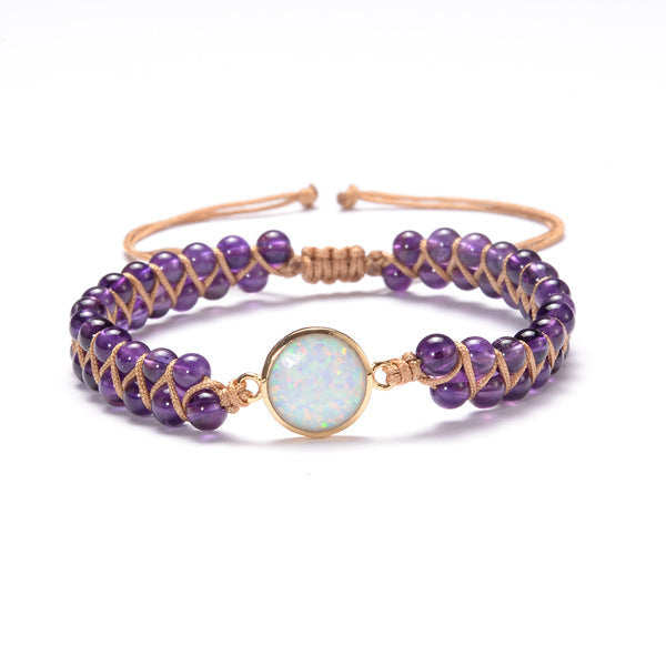 Luxe Amethyst Opulence Bracelet