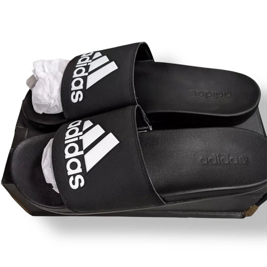 Adidas Adilette Comfort Slides Mens Size 18 - Black - Trendiez U ♥ 