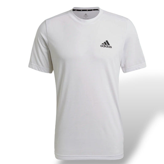 Adidas Aeroready White/Black Athletic Sports Feelready T-Shirt - Trendiez U ♥ 