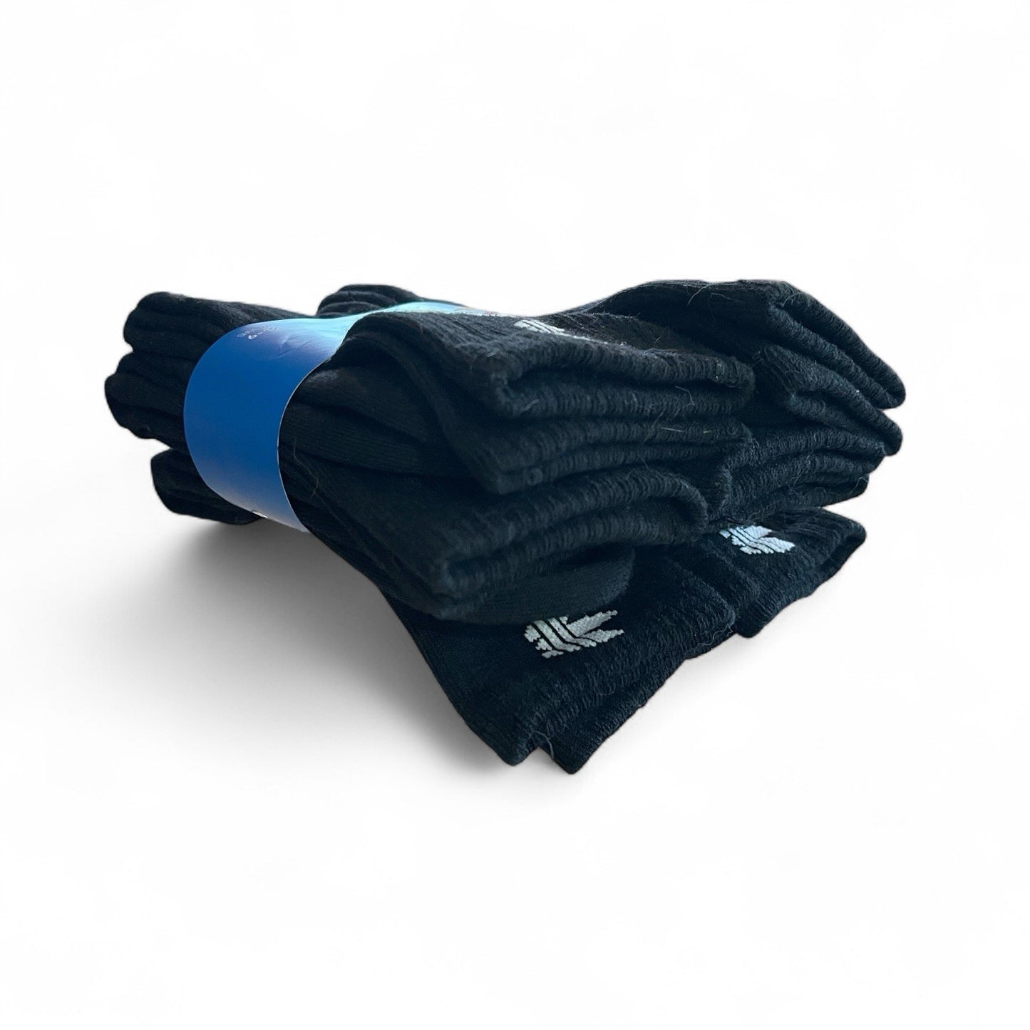 Adidas Originals Men’s Crew Socks – 6-Pair Pack, Black & White, Size 6-12 - Trendiez U ♥ 