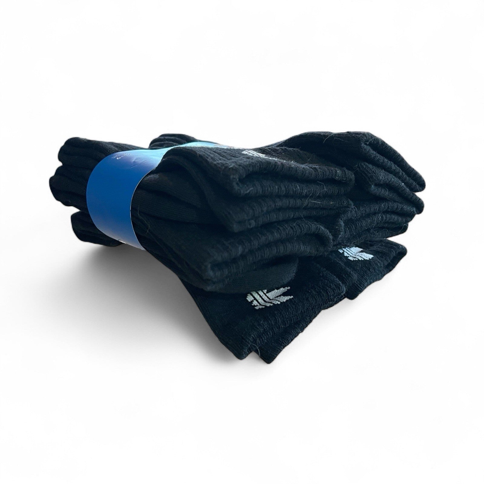 Adidas Originals Men’s Crew Socks – 6-Pair Pack, Black & White, Size 6-12 - Trendiez U ♥ 