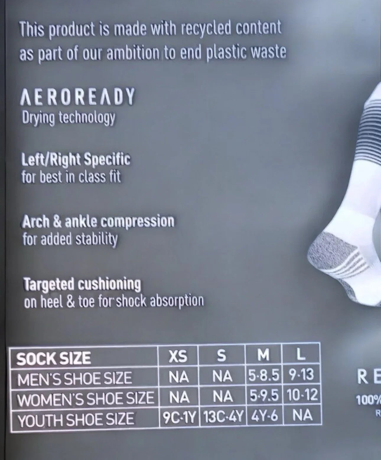 Adidas Team Mens Speed Soccer Socks Climacool Black SZ Medium (Shoe Size 5-8.5) - Trendiez U ♥ 