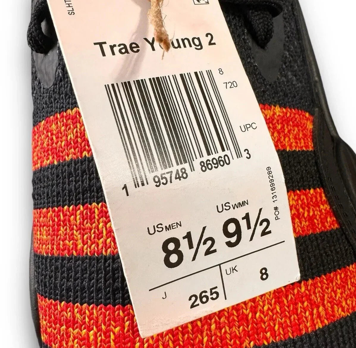 Adidas Trae Young 2 ‘Atlanta Hawks’ Men’s Size 8.5 Black/Red HQ0986 - Trendiez U ♥ 