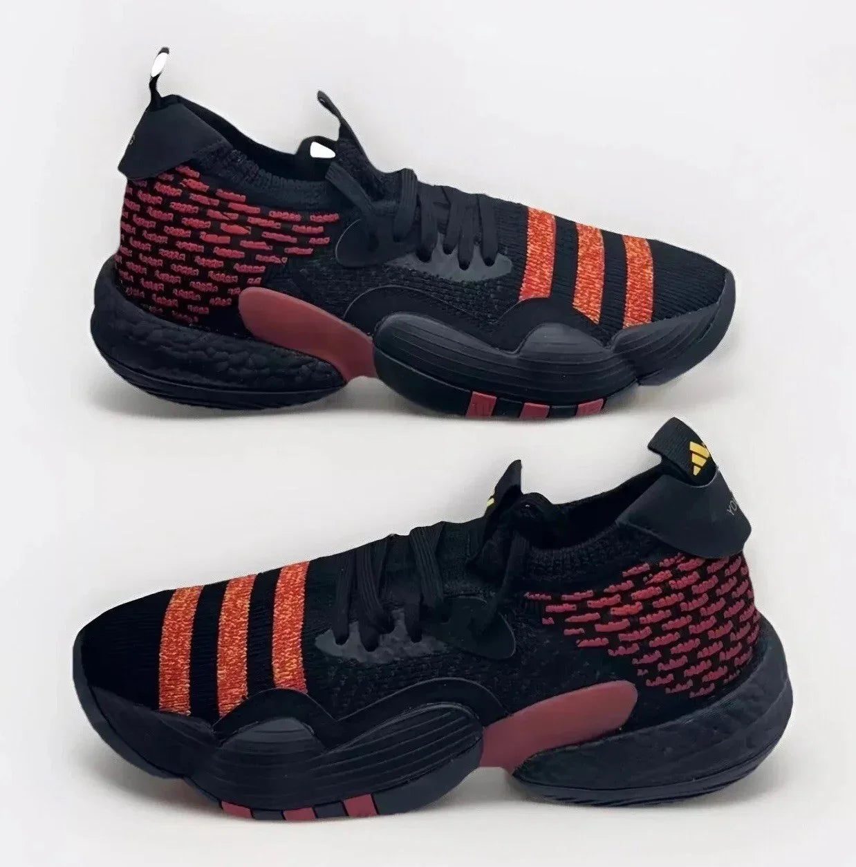 Adidas Trae Young 2 ‘Atlanta Hawks’ Men’s Size 8.5 Black/Red HQ0986 - Trendiez U ♥ 