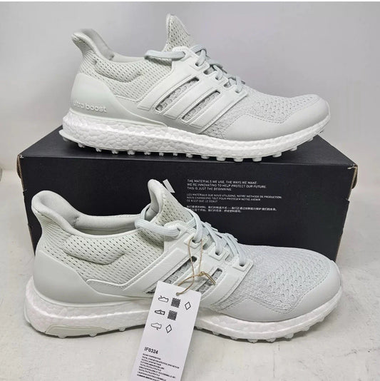Adidas Ultraboost Spikeless Golf Shoes Mint White Turf IF0324 Mens Size 9 - Trendiez U ♥ 