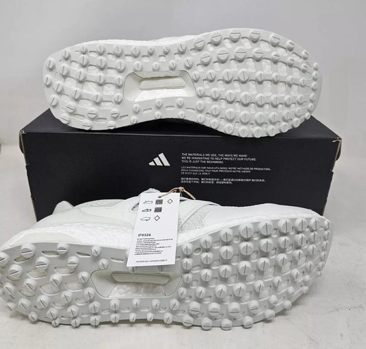 Adidas Ultraboost Spikeless Golf Shoes Mint White Turf IF0324 Mens Size 9 - Trendiez U ♥ 