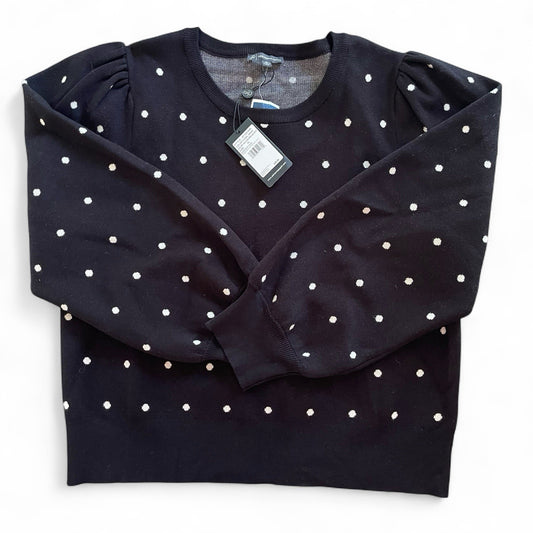 Adrianna Papell Polka Dot Sweater size XL Viscose Blend Soft Elegant - Trendiez U ♥ 