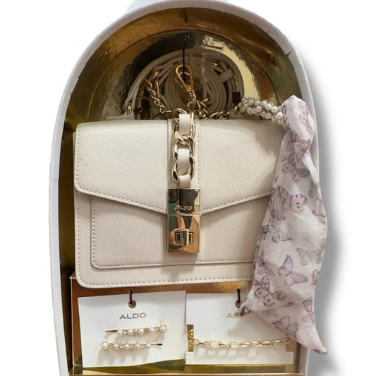 ALDO Limited edition 4 in 1 White Gold Purse Hair Women’s Gift Set - Trendiez U ♥ 
