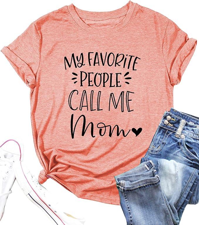 "All About MOM "Womens Graphic T-shirts - Trendiez U ♥ 