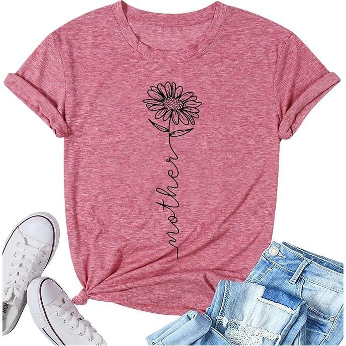 "All About MOM "Womens Graphic T-shirts - Trendiez U ♥ 