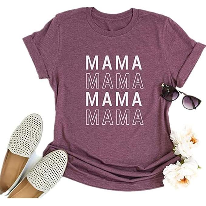 "All About MOM "Womens Graphic T-shirts - Trendiez U ♥ 