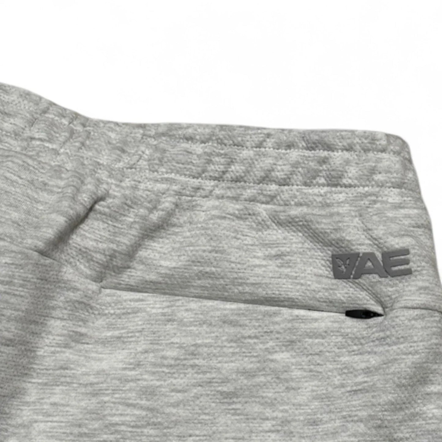 American Eagle Men’s 24/7 Active Heather Grey Jogger Shorts 5.5” Size Large - Trendiez U ♥ 
