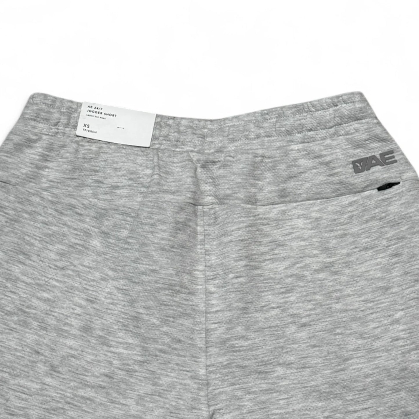 American Eagle Men’s 24/7 Active Heather Grey Jogger Shorts 5.5” Size Large - Trendiez U ♥ 