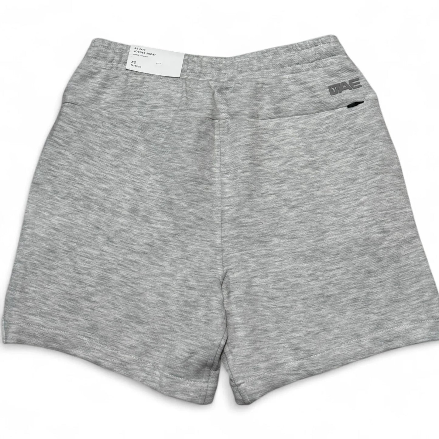 American Eagle Men’s 24/7 Active Heather Grey Jogger Shorts 5.5” Size Large - Trendiez U ♥ 
