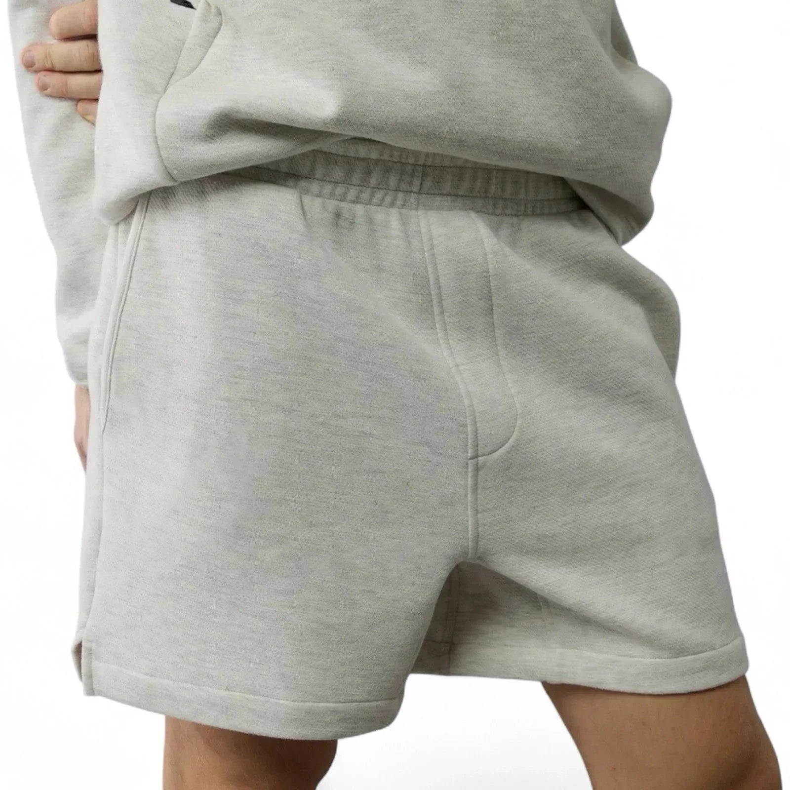American Eagle Men’s 24/7 Active Heather Grey Jogger Shorts 5.5” Size Large - Trendiez U ♥ 