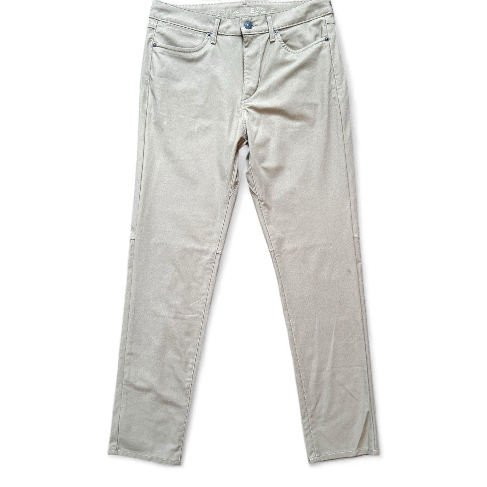 American Eagle Men’s Chino Pants – Khaki, 30x32 Athletic Fit - Trendiez U ♥ 