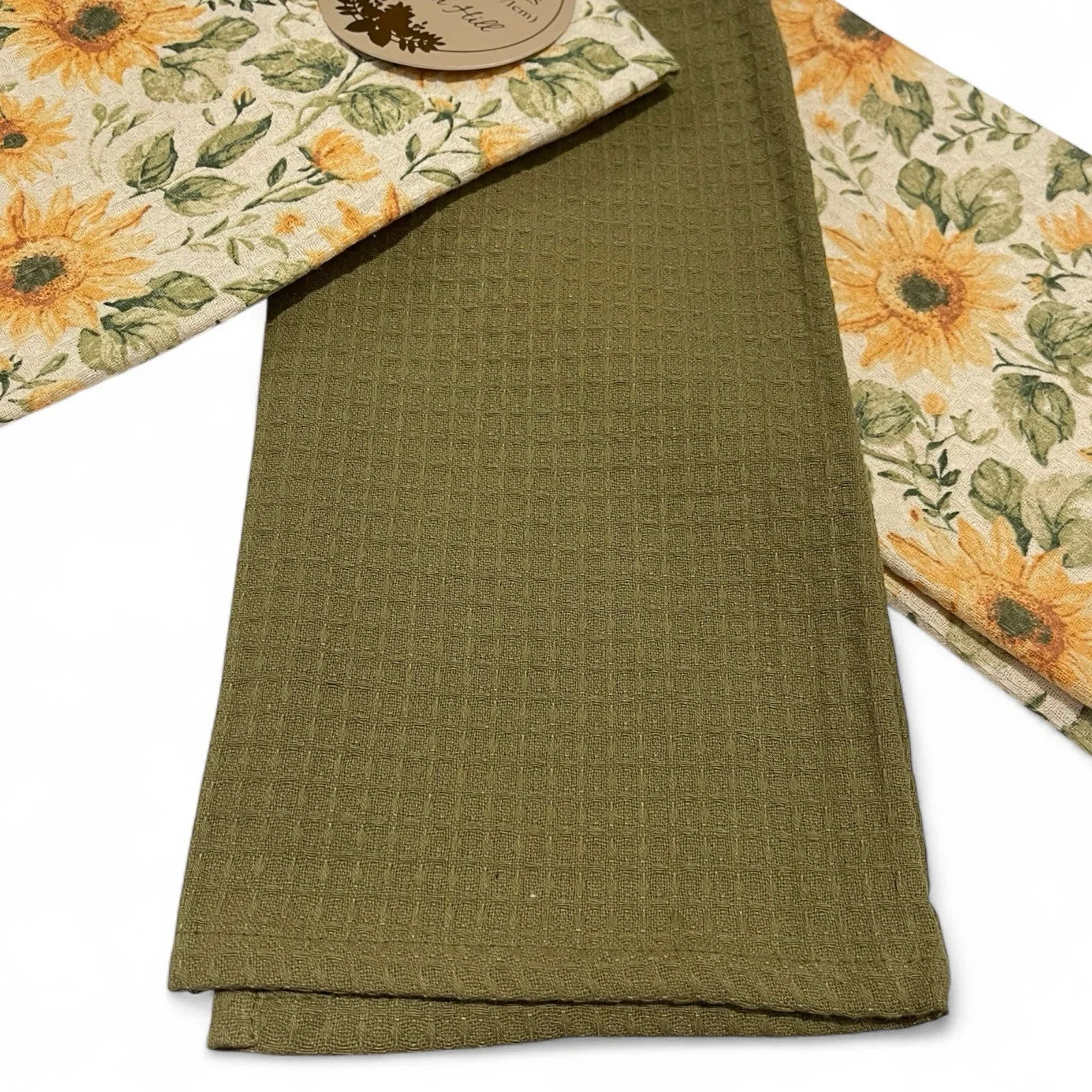 Autumn Hill Kitchen Towel Set 2-Piece Sunflower Farmhouse - Trendiez U ♥ 