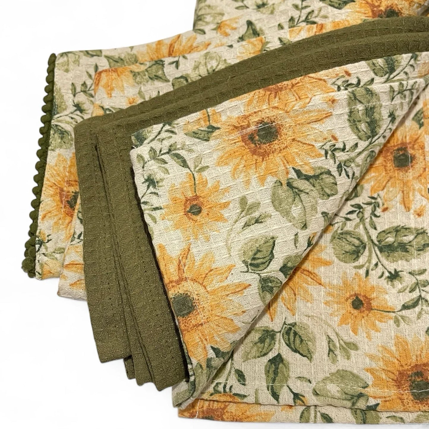 Autumn Hill Kitchen Towel Set 2-Piece Sunflower Farmhouse - Trendiez U ♥ 