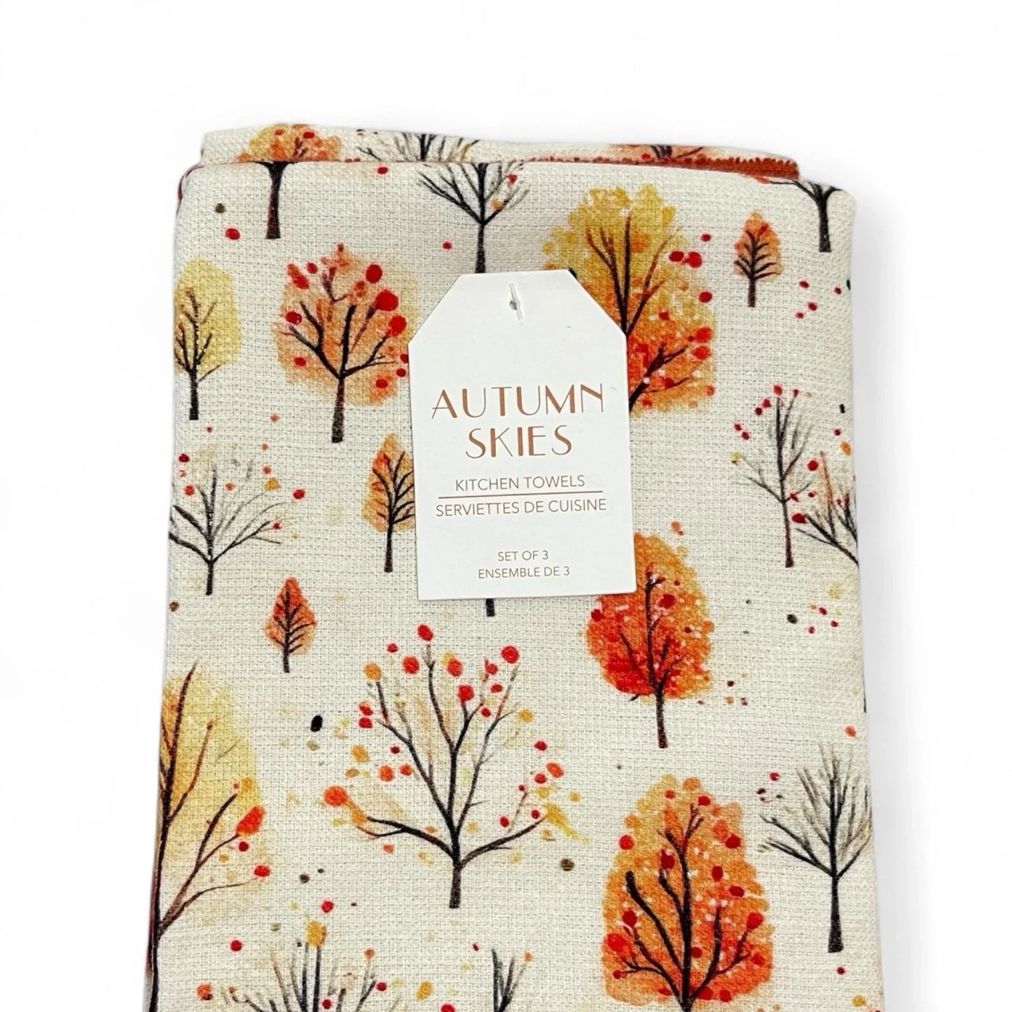 Autumn Skies Fall Kitchen Towel Set – Seasonal Home Décor - Trendiez U ♥ 