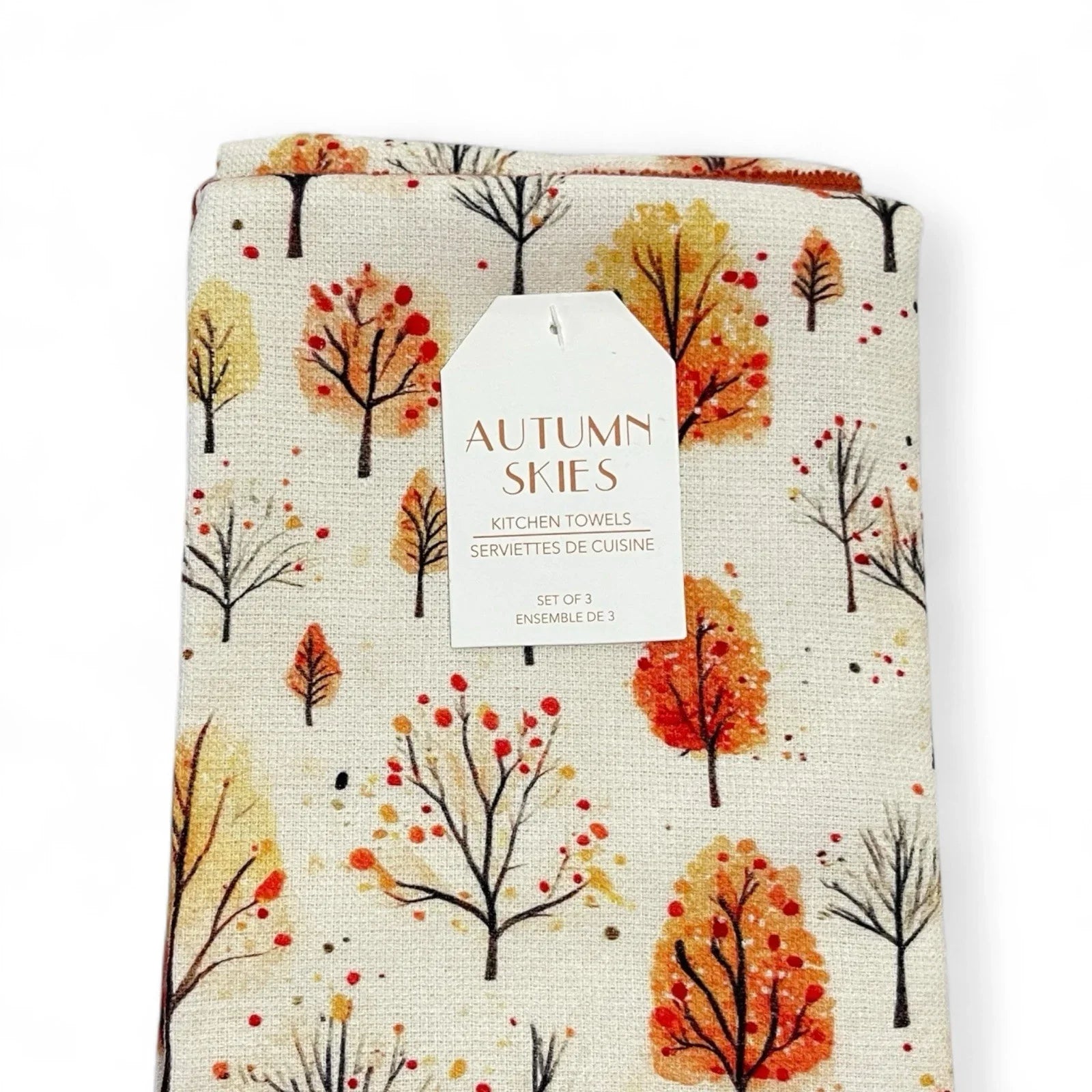 Autumn Skies Fall Kitchen Towel Set – Seasonal Home Décor - Trendiez U ♥ 
