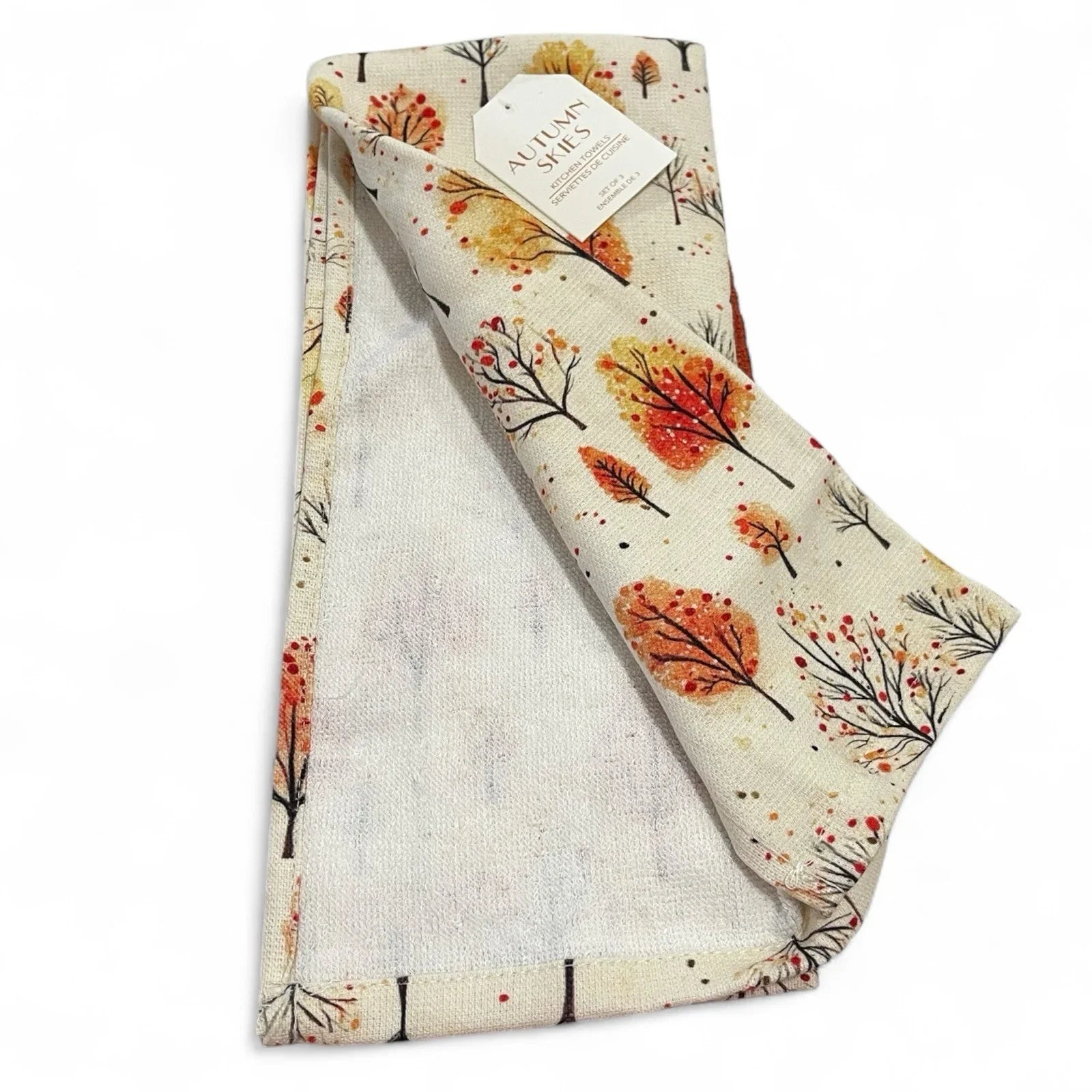 Autumn Skies Fall Kitchen Towel Set – Seasonal Home Décor - Trendiez U ♥ 