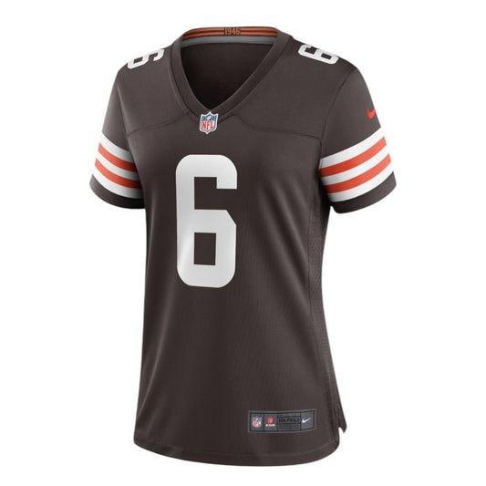 Baker Mayfield Cleveland Browns Nike Brown Legend Player Jersey Women’s Large - Trendiez U ♥ 