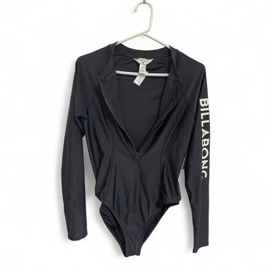 Billabong Women’s Surf Suit – Long Sleeve 1/2 Zip Bodysuit, Size L - Trendiez U ♥ 