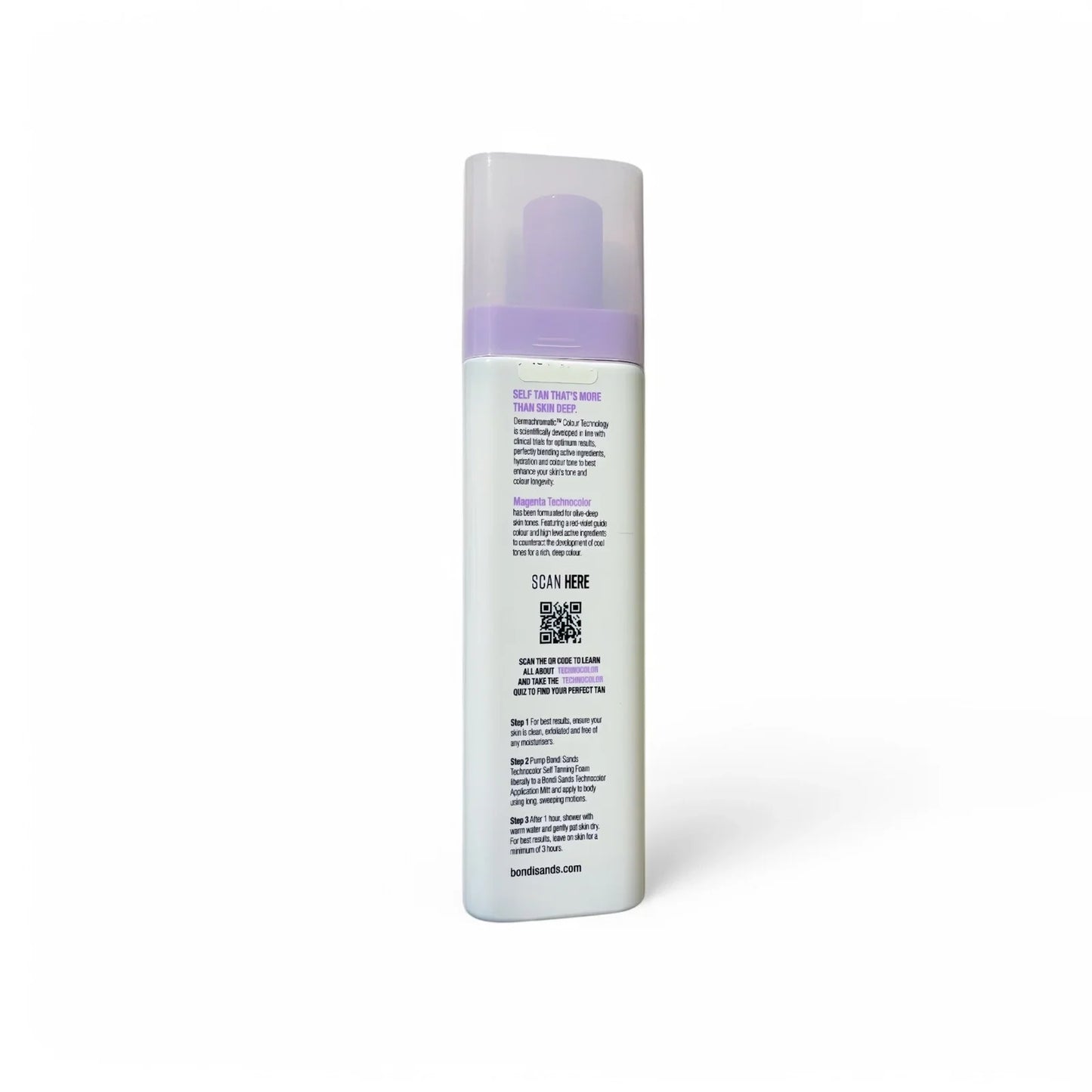 Bondi Sands Technocolor Self Tanning Foam Magenta 1-Hour Express Deep Tone NEW! - Trendiez U ♥ 