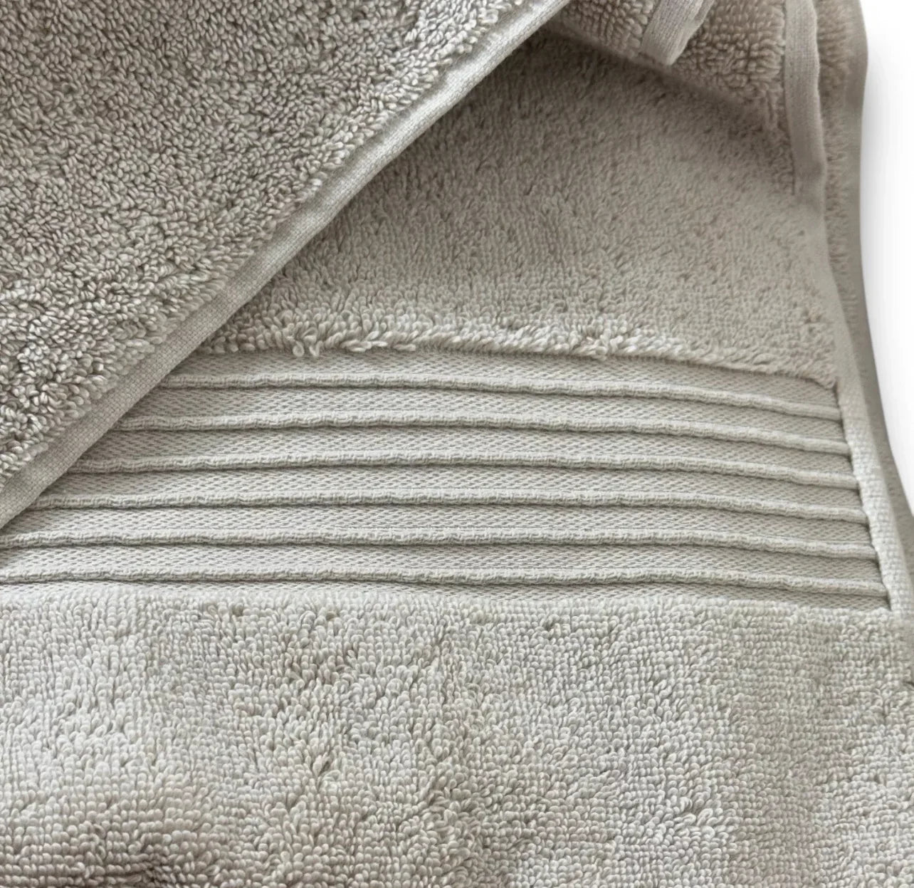 Brooks Brothers 6-Piece Premium Turkish Taupe Bath Towel Set - Trendiez U ♥ 