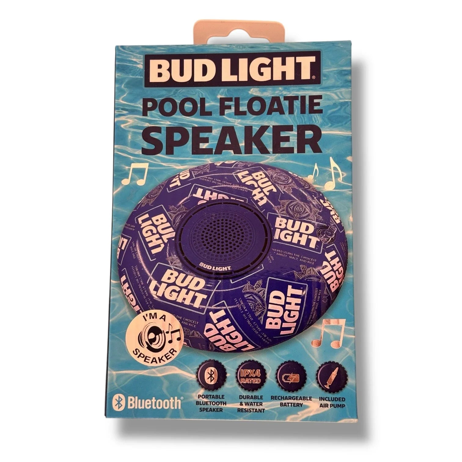 Bud Light Bluetooth Pool Floatie Speaker - Drink Holder Splash Resistant - Trendiez U ♥ 