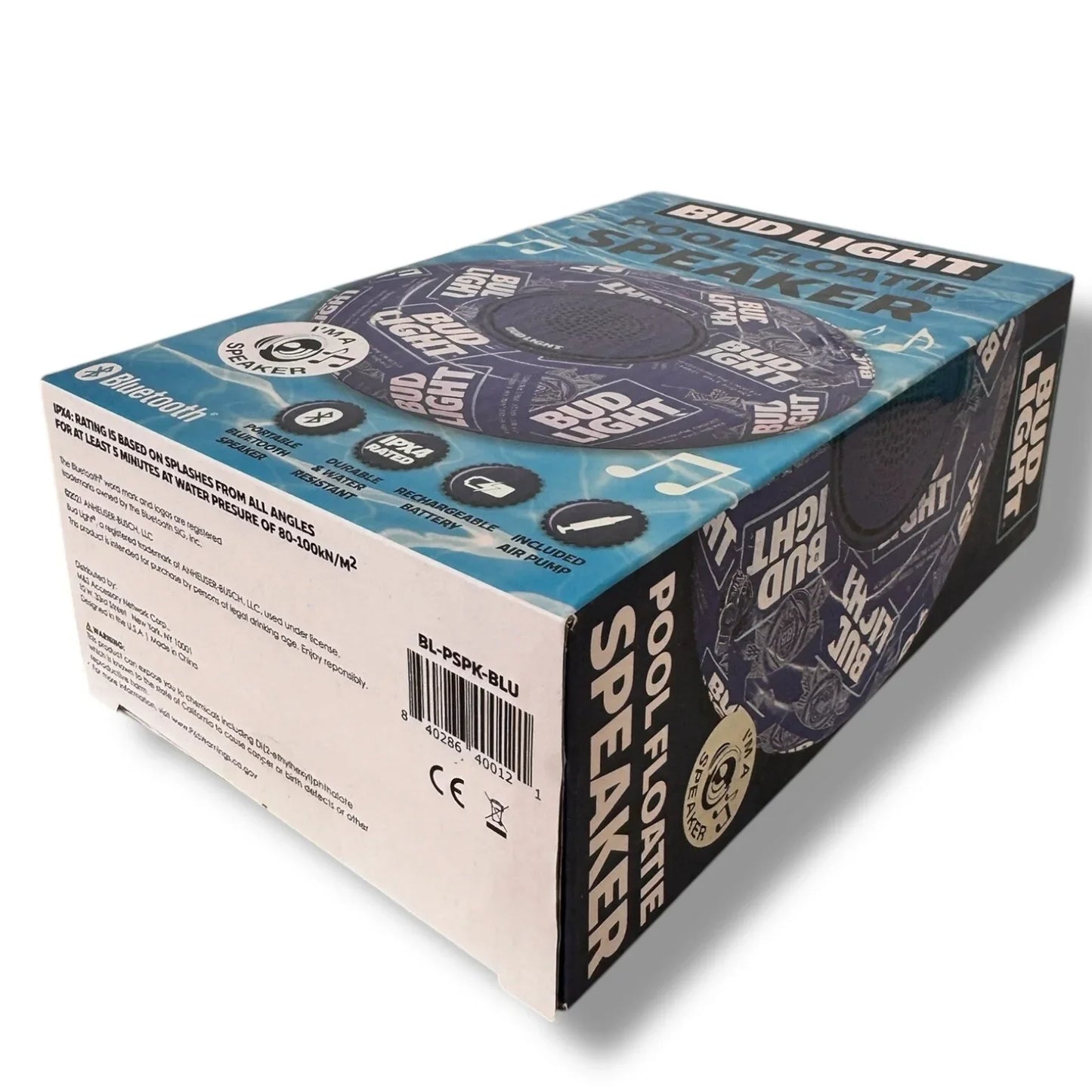 Bud Light Bluetooth Pool Floatie Speaker - Drink Holder Splash Resistant - Trendiez U ♥ 
