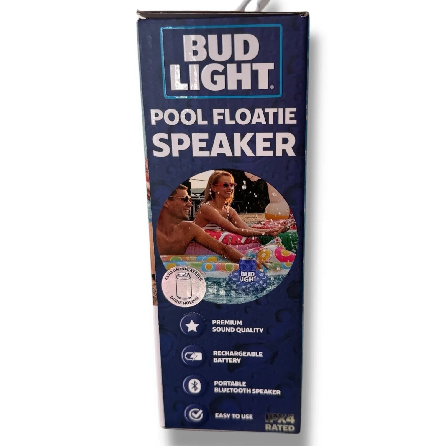Bud Light Bluetooth Pool Floatie Speaker - Drink Holder Splash Resistant - Trendiez U ♥ 
